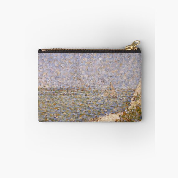 Item preview, Preparatory Sketch for La Grève du Bas Butin by Georges Seurat: Coastal Pointillist Poster designed and sold by artofuniverse.