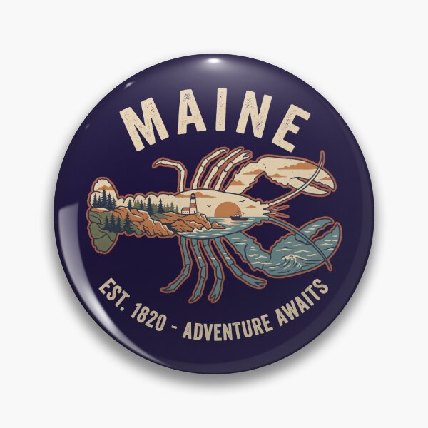 Item preview, Maine Lobster Shirt Vintage Coastal Lighthouse Ocean Retro New England Beac designed and sold by Milasneeze.