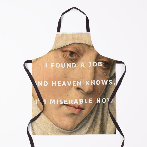 Item preview, The Smiths Lyrics Heaven Knows I'm Miserable Now Classic Art Funny designed and sold by JoSisters.