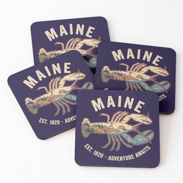 Item preview, Maine Lobster Shirt Vintage Coastal Lighthouse Ocean Retro New England Beac designed and sold by Milasneeze.