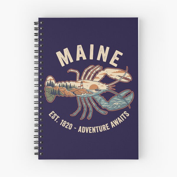 Item preview, Maine Lobster Shirt Vintage Coastal Lighthouse Ocean Retro New England Beac designed and sold by Milasneeze.