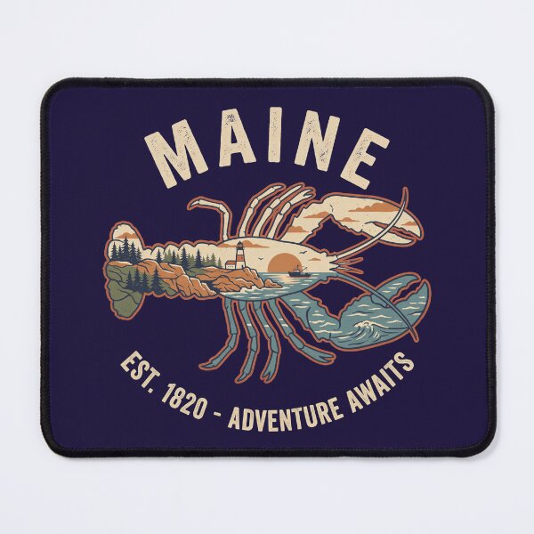 Item preview, Maine Lobster Shirt Vintage Coastal Lighthouse Ocean Retro New England Beac designed and sold by Milasneeze.