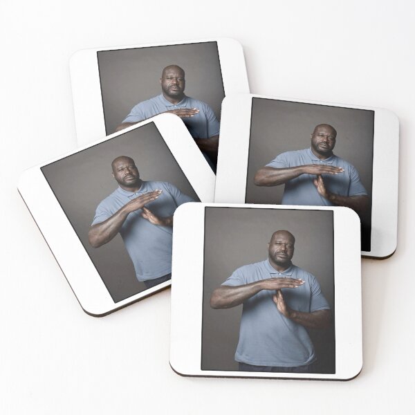 Item preview, SHAQ / SHAQUILLE O’NEAL TIME OUT / SLOW DOWN MEME WITHOUT TEXT GIF designed and sold by Python Designs .