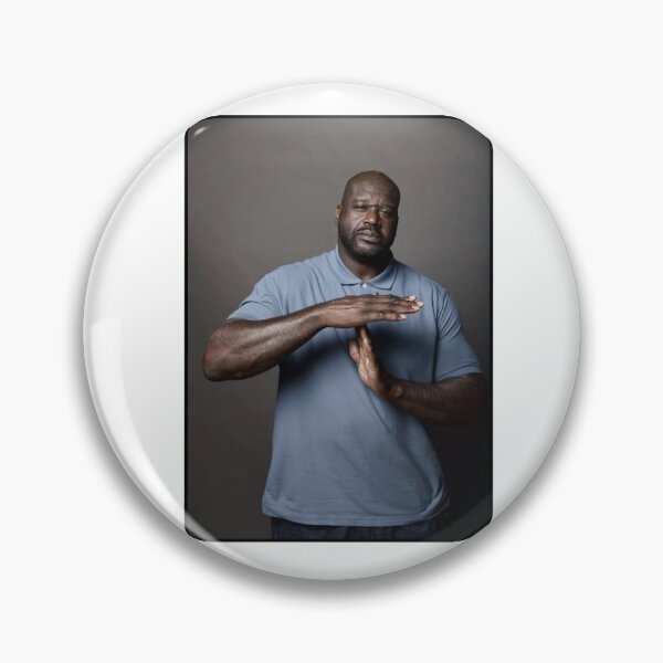 Item preview, SHAQ / SHAQUILLE O’NEAL TIME OUT / SLOW DOWN MEME WITHOUT TEXT GIF designed and sold by Python Designs .