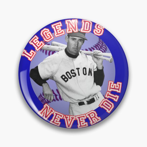 Item preview, Ted Williams Legends Never Die Shirt – Vintage Baseball Tribute Sandlot Inspired Design designed and sold by RollForDesignCo.