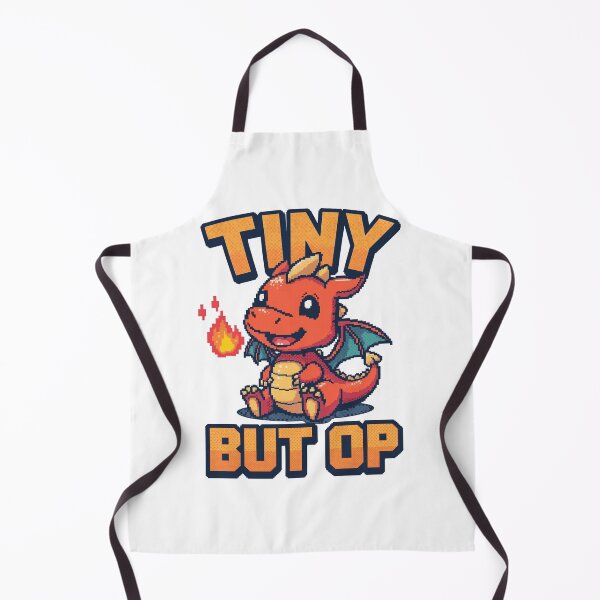 Item preview, Tiny But Overpowered – Retro Pixel Dragon Gamer Design designed and sold by Dhenin Studio.