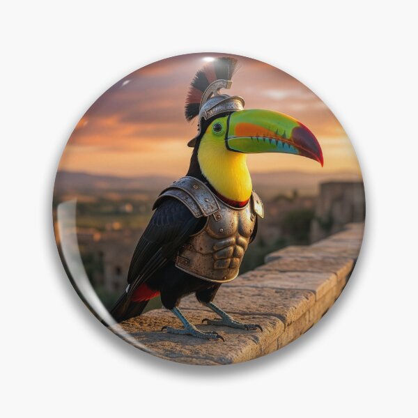 Item preview, Roman Toucan Centurion Keeps His Eyes Peeled  designed and sold by Tridentulus.