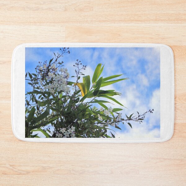 Item preview, Delicate White Jasmine Nightshade and Bamboo Leaves designed and sold by pinkal.