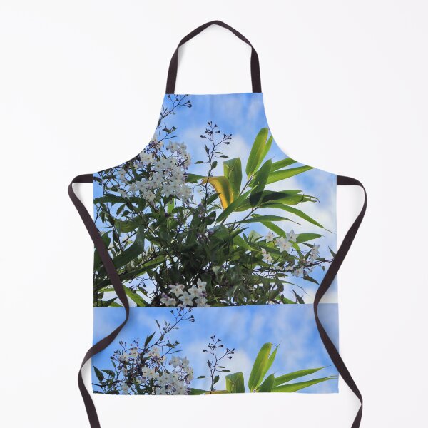 Item preview, Delicate White Jasmine Nightshade and Bamboo Leaves designed and sold by pinkal.
