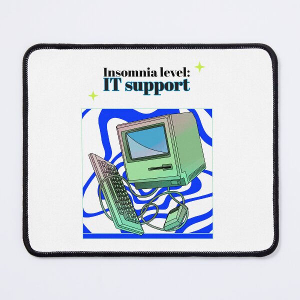 Item preview, Insomnia - IT Support designed and sold by Aura gems and jewelry.