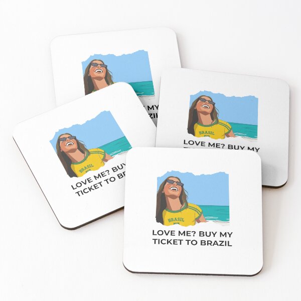 Item preview, Buy my tickey to Brazil designed and sold by Capy Brazil.