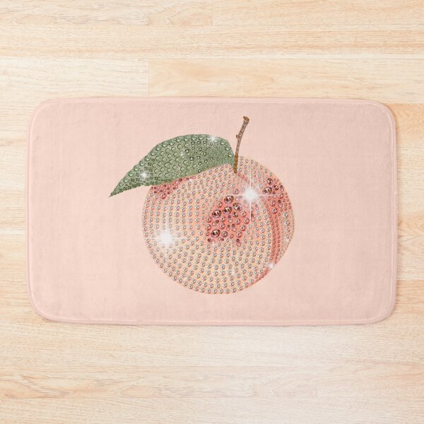 Item preview, Everyday Gliittercore | Bejeweled Peach Disco Fruit designed and sold by Parasocialite.