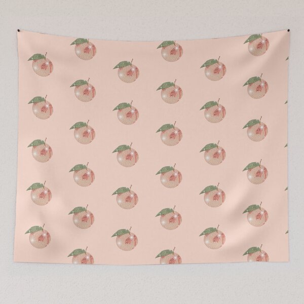 Item preview, Everyday Gliittercore | Bejeweled Peach Disco Fruit designed and sold by Parasocialite.