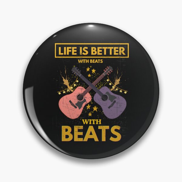 Item preview, Life Is Better With Beats Vintage Music Producer DJ Design designed and sold by Joyful-Pixel.