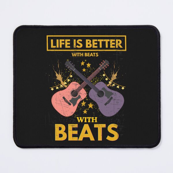 Item preview, Life Is Better With Beats Vintage Music Producer DJ Design designed and sold by Joyful-Pixel.