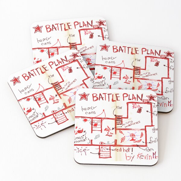 Item preview, Red Battle Plan designed and sold by Normbot2000.