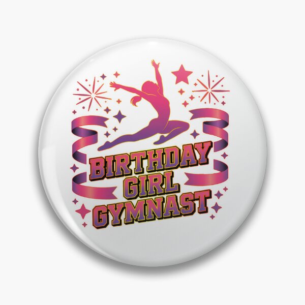 Item preview, Birthday Girl Gymnast Cute Gymnastics Party designed and sold by Nzgiftsandmore.