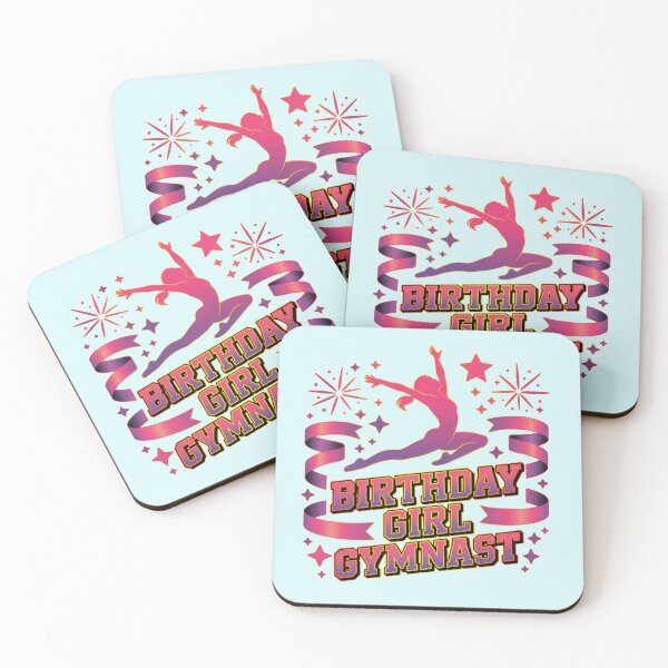 Item preview, Birthday Girl Gymnast Cute Gymnastics Party designed and sold by Nzgiftsandmore.