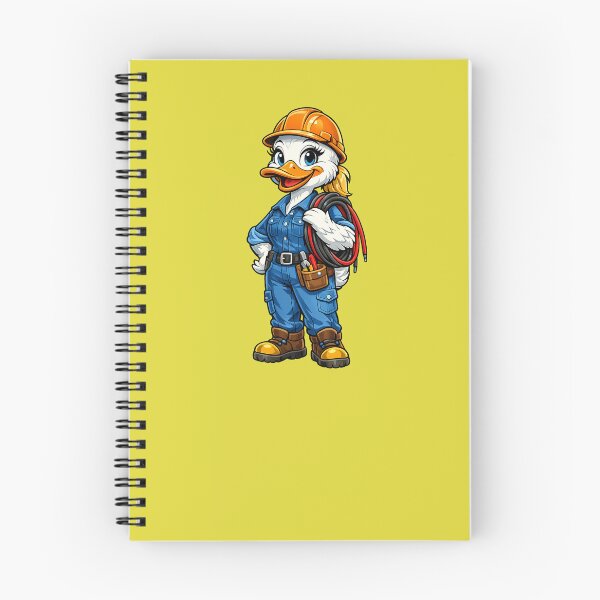 Item preview, Female Duck Electrician designed and sold by EverydayAnimals.