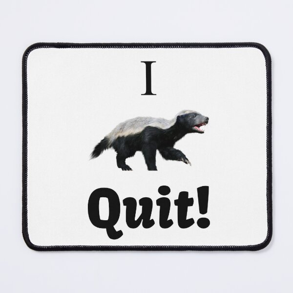 Item preview, Honey Badger designed and sold by The WordCatcher Street.