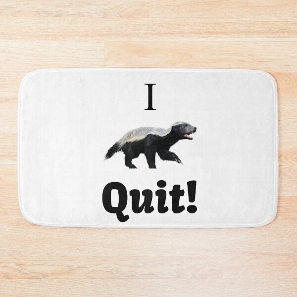 Item preview, Honey Badger designed and sold by The WordCatcher Street.