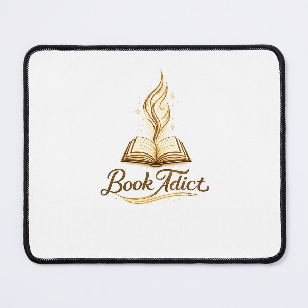Item preview, Book Addict Minimalist Flame Design – Book Lover Reading Aesthetic designed and sold by Line-Mood1⭐️⭐️⭐️⭐️⭐️.