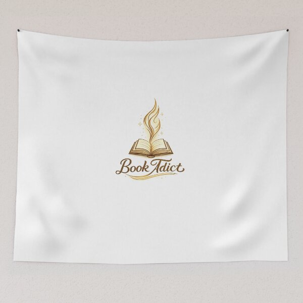 Item preview, Book Addict Minimalist Flame Design – Book Lover Reading Aesthetic designed and sold by Line-Mood1⭐️⭐️⭐️⭐️⭐️.