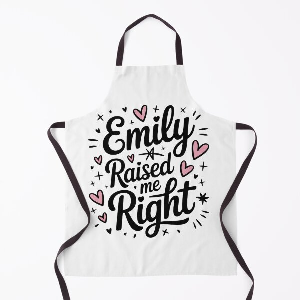 Item preview, Emily Raised Me Right Cute Minimal Mom Shirt designed and sold by VISO-art.