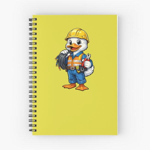 Item preview, Male Duck Electrician designed and sold by EverydayAnimals.