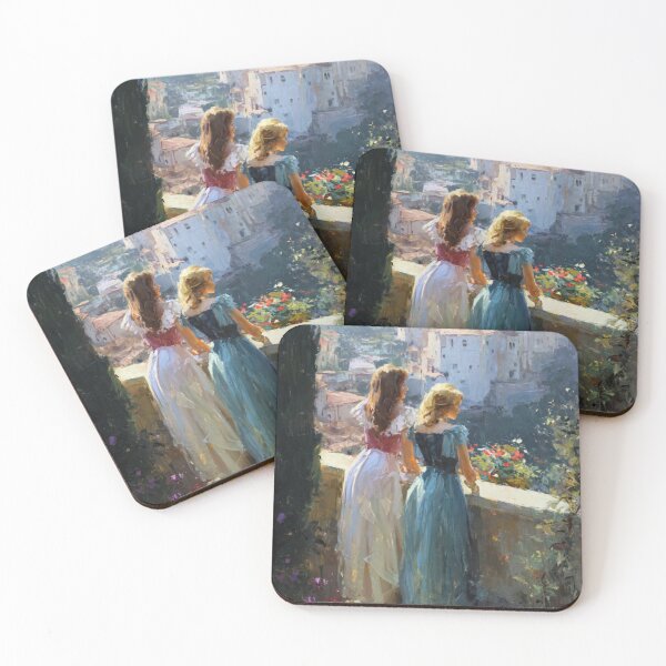 Item preview, WOMEN ON THE BALCONY designed and sold by redmoon64.