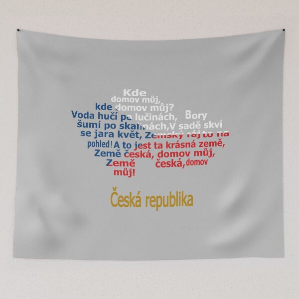 Item preview, Česká republika (Anthem, map, and flag) designed and sold by JR78.