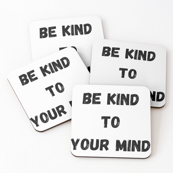 Item preview, Sé amable con tu mente: una cita motivacional sobre la salud mental. designed and sold by Ajwaj.