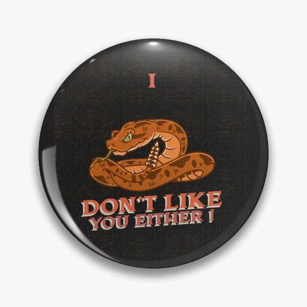 Item preview, I Don't Like You Either! Snake  designed and sold by HoppingCreation.