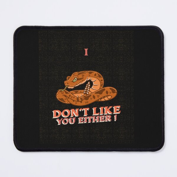 Item preview, I Don't Like You Either! Snake  designed and sold by HoppingCreation.