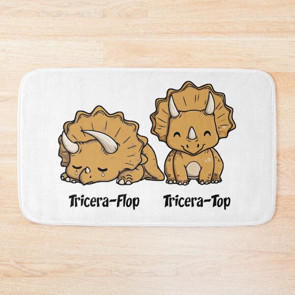 Item preview, TRICERATOP TRICERAFLOP! - Funny dinosaur for kids designed and sold by francoisville.