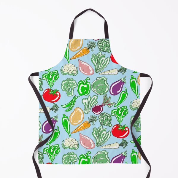 Item preview, Yummy Veggies With blue background designed and sold by missmann.