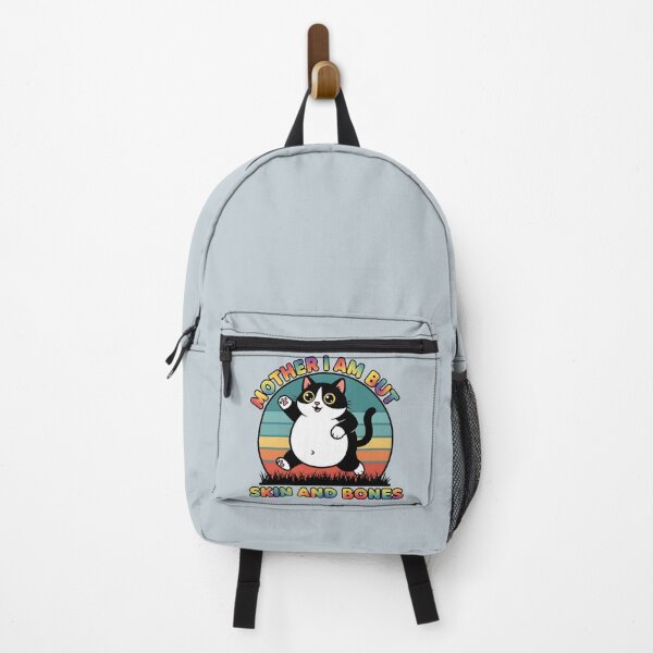 Item preview, skinny cat mom funny bones themed graphic designed and sold by ArtDesignTp.