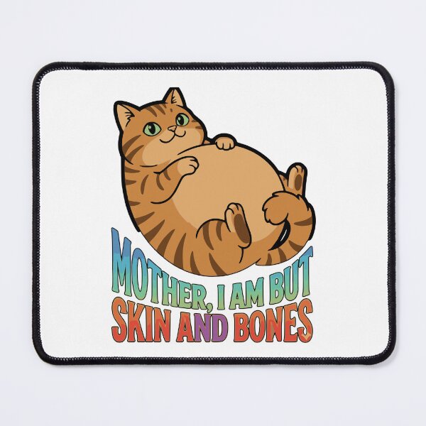 Item preview, funny cat mom bones joke cute pet design designed and sold by ArtDesignTp.