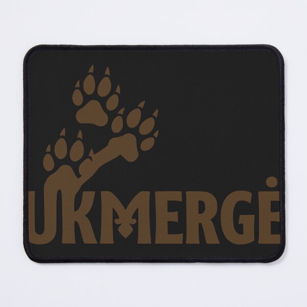 Item preview, Ukmerge Brown City Name Typography designed and sold by EimSol.