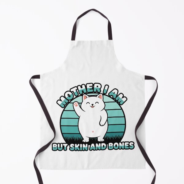 Item preview, skin and bones cat mom funny feline art designed and sold by ArtDesignTp.