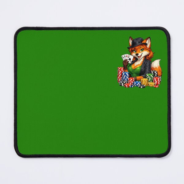 Item preview, Female Fox Poker Player designed and sold by EverydayAnimals.