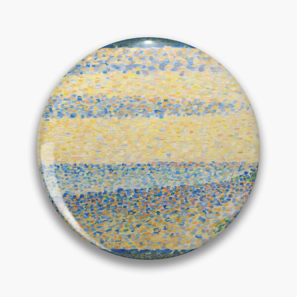 Item preview, Seascape Gravelines by Georges Seurat: Neo Impressionist Pointillist Coastal Poster designed and sold by artofuniverse.