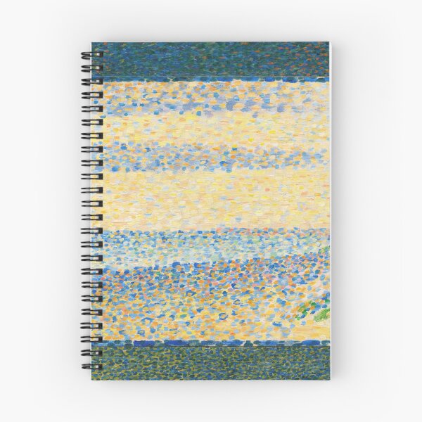 Item preview, Seascape Gravelines by Georges Seurat: Neo Impressionist Pointillist Coastal Poster designed and sold by artofuniverse.