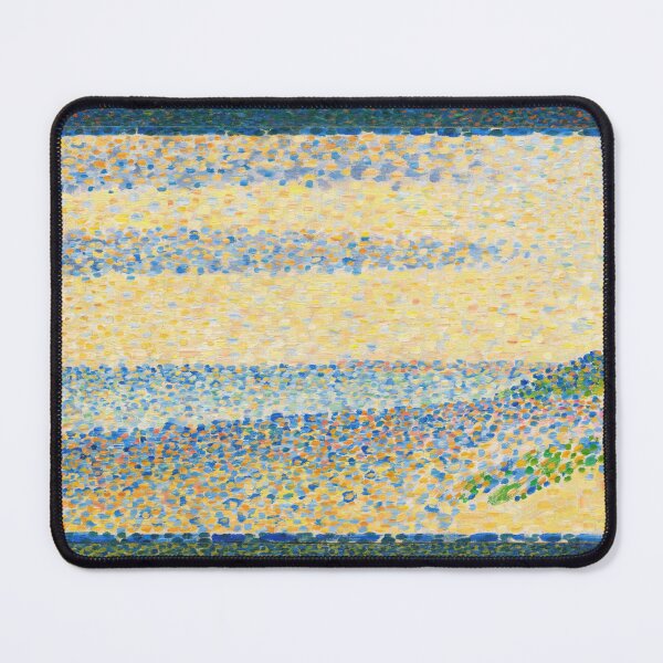 Item preview, Seascape Gravelines by Georges Seurat: Neo Impressionist Pointillist Coastal Poster designed and sold by artofuniverse.