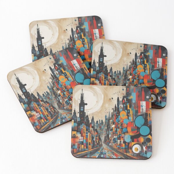 Item preview, Cityscape and, Miro art  designed and sold by Terry Collett.