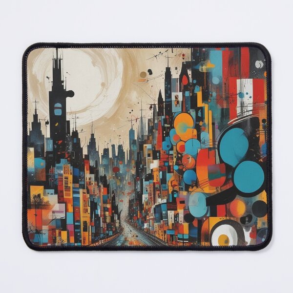 Item preview, Cityscape and, Miro art  designed and sold by Terry Collett.