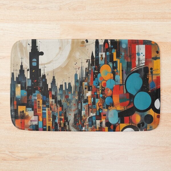 Item preview, Cityscape and, Miro art  designed and sold by Terry Collett.