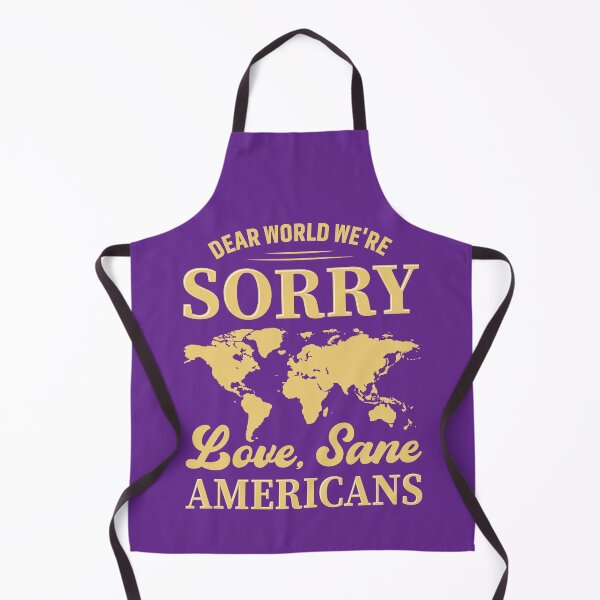Item preview, Dear World We’re Sorry – Unity World Map Design designed and sold by ZentifyPrints.