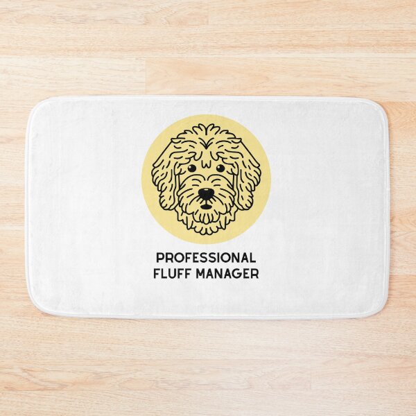 Item preview, Goldendoodle Cute Line Art Design Profesional Fluff Manager designed and sold by PeriwinkleStone.