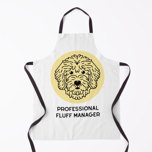 Item preview, Goldendoodle Cute Line Art Design Profesional Fluff Manager designed and sold by PeriwinkleStone.